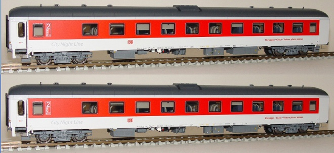 Set of 2 Passenger cars 2nd class "City Night Line" type Bpm 875.0<br /><a href='images/pictures/LS_Models/49016.jpg' target='_blank'>Full size image</a>